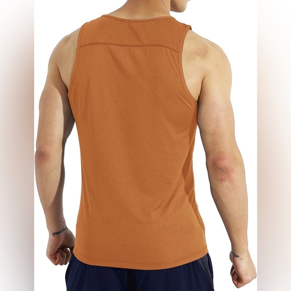 Men's Quick Dry Sport Tank Top for Bodybuilding, Running,Fitness Training - Picture 2 of 5